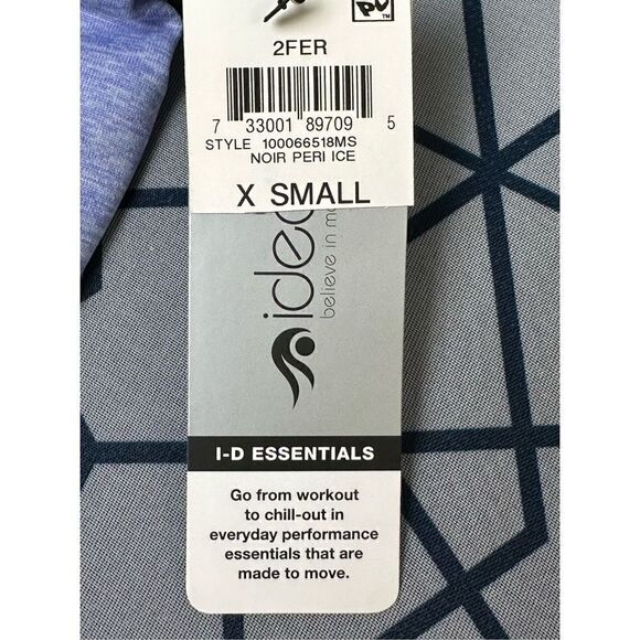 Ideology Women’s Black Heather Colorblocked Cropped Leggings Size XS - Picture 8 of 10